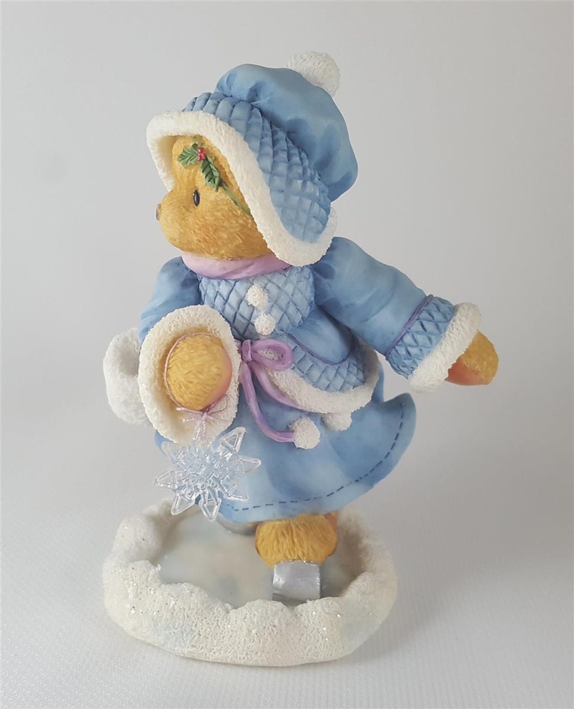 [45811708] Figur Cherished Teddies Candace Skating on holiday joy 1997 gebraucht - sehr gut Bild 4