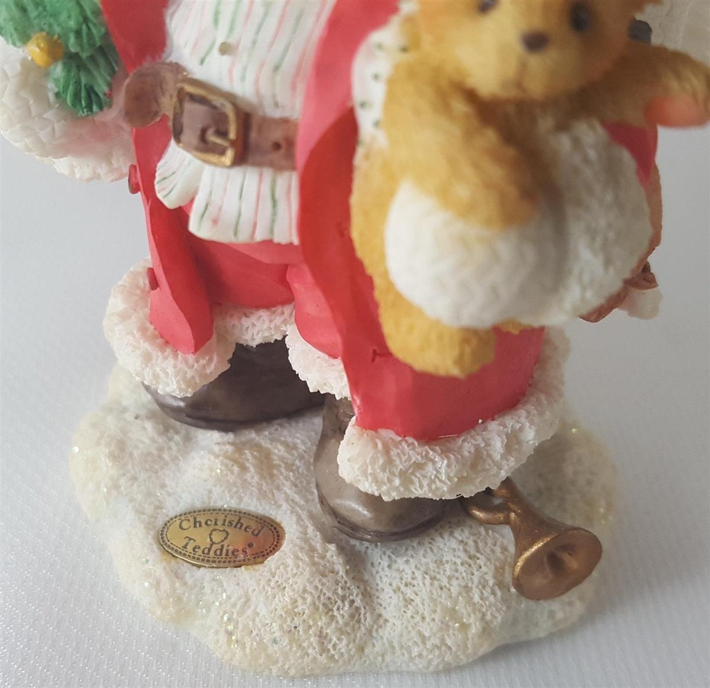 [45811711] Figur Cherished Teddies Klaus Bearer of good tidings 1996 gebraucht - sehr gut Bild 2