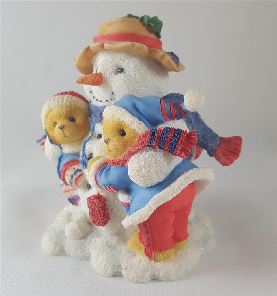 [45811714] Figur Cherished Teddies Frank und Helen Snow one like you 1998 gebraucht - sehr gut Bild 4