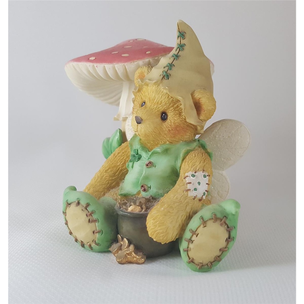 [45811716] Figur Cherished Teddies Ryan I´m Green With Envy For You 1996 gebraucht - sehr gut Bild 5