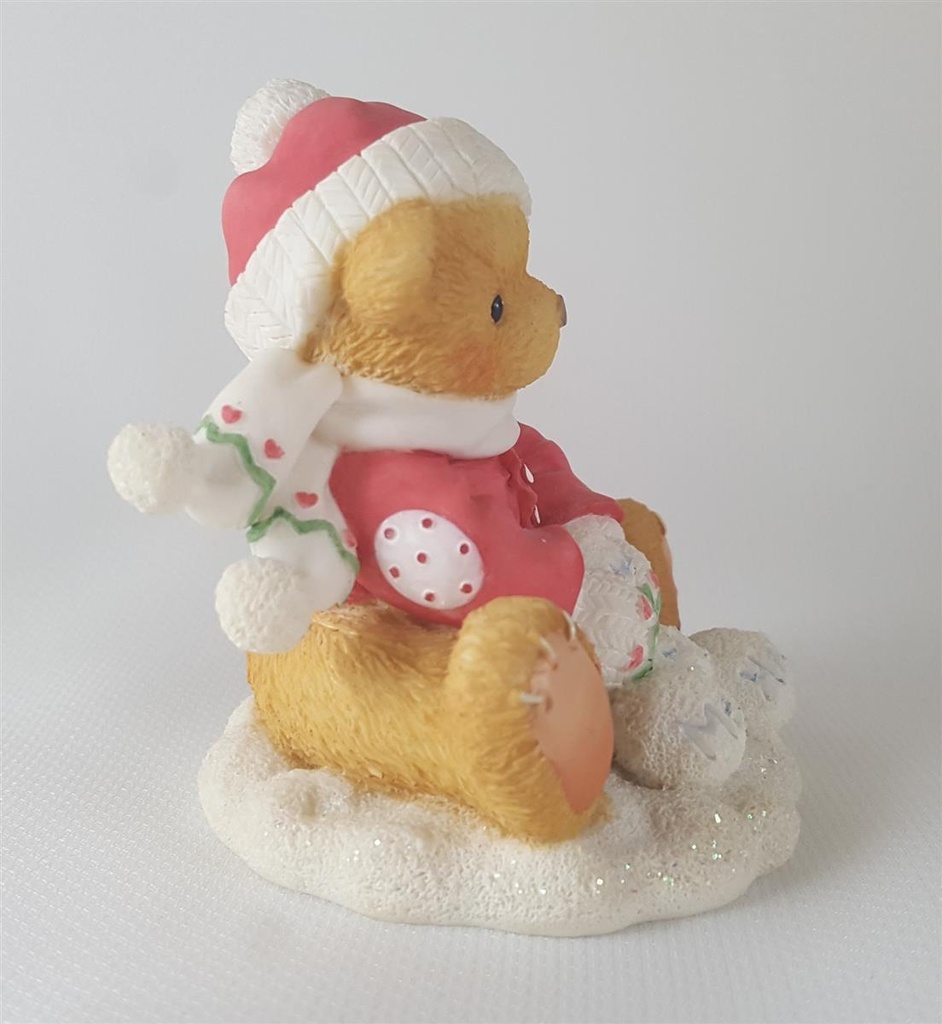 [45811718] Figur Cherished Teddies Ted Snow Fun When You´re Not Around 1997 gebraucht - sehr gut Bild 2