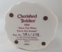 [45811718] Figur Cherished Teddies Ted Snow Fun When You´re Not Around 1997 gebraucht - sehr gut Bild 6