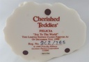 [45811719] Figur Cherished Teddies Felicia Joy To The World 1999 gebraucht - sehr gut Bild 5