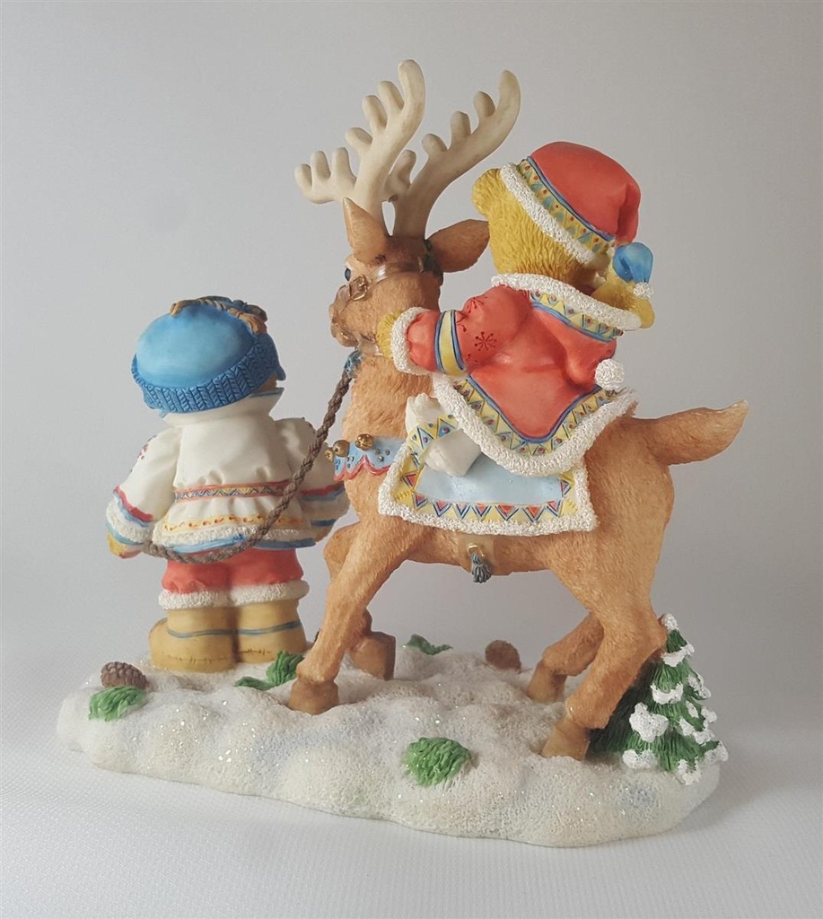 [45811720] Figur Cherished Teddies Sven und Liv All paths lead to kindness and friendship 1997 gebraucht - sehr gut Bild 3