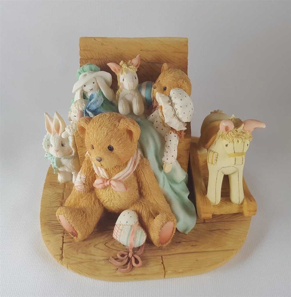 [45811721] Figur Cherished Teddies Christopher Old Friends Are The Best 1991 gebraucht - sehr gut Bild 2
