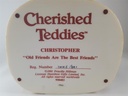 [45811721] Figur Cherished Teddies Christopher Old Friends Are The Best 1991 gebraucht - sehr gut Bild 7