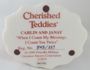 [45811724] Figur Cherished Teddies Carlin und Janay When I Count My Blessings, You Twice 1999 gebraucht - sehr gut Bild 6