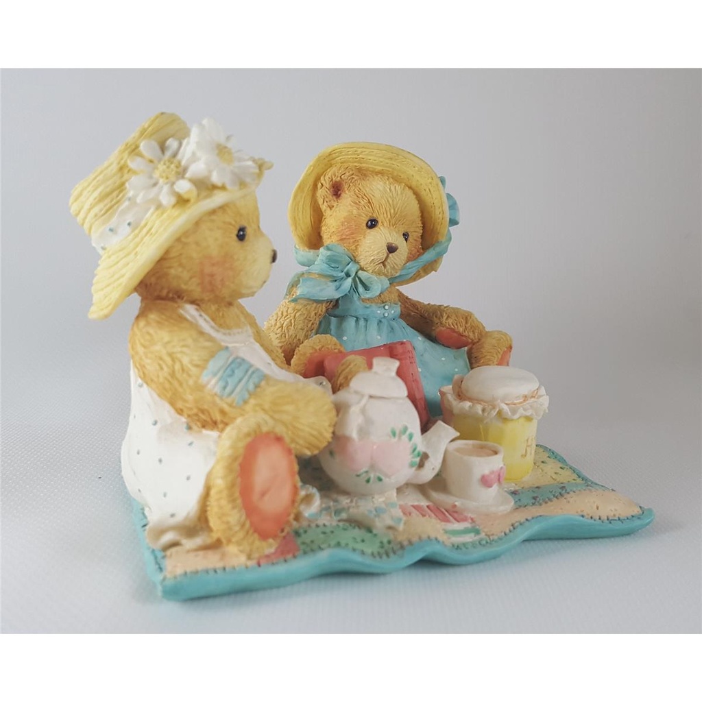 [45811726] Figur Cherished Teddies Freda und Tina Our Friendship Is A Perfect Blend 1992 gebraucht - sehr gut Bild 2