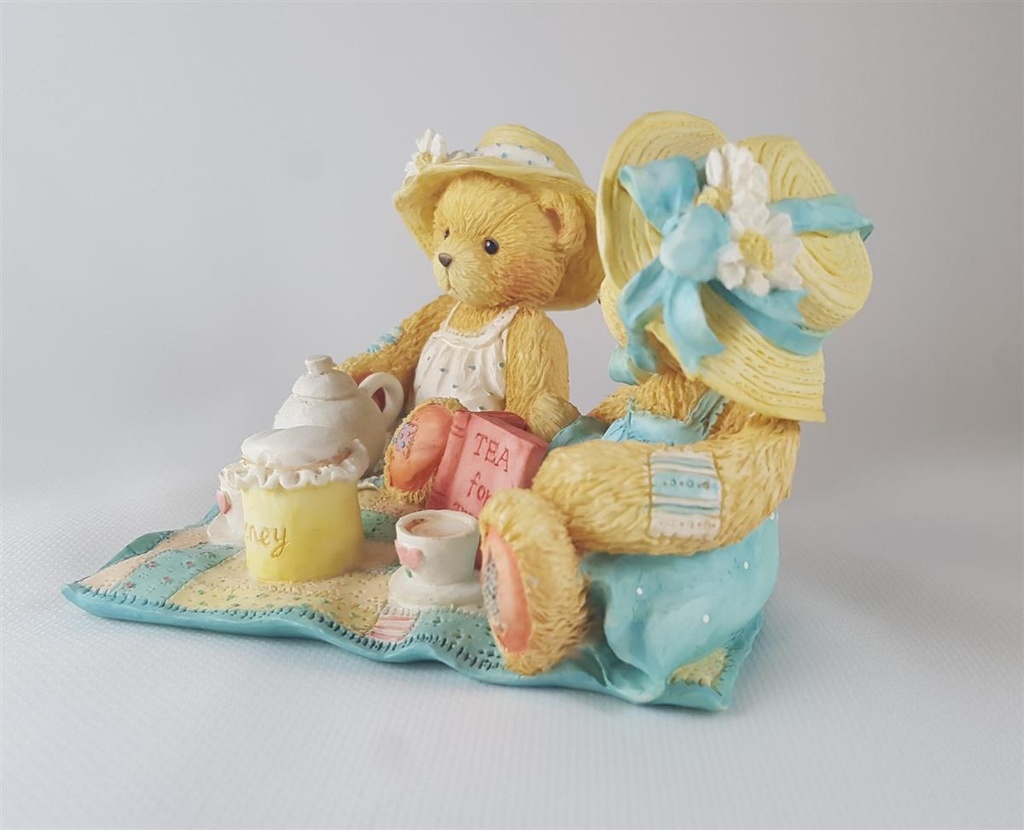 [45811726] Figur Cherished Teddies Freda und Tina Our Friendship Is A Perfect Blend 1992 gebraucht - sehr gut Bild 4