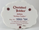 [45811730] Figur Cherished Teddies Sonja Holiday Cuddles 1994 gebraucht - sehr gut Bild 5
