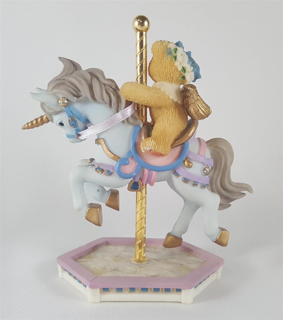 [45811740] Figur Cherished Teddies Crystal Hang On We're In For A Wonderful Ride 1999 gebraucht - gut Bild 4