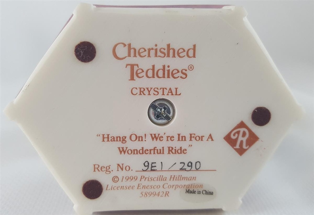 [45811740] Figur Cherished Teddies Crystal Hang On We're In For A Wonderful Ride 1999 gebraucht - gut Bild 5