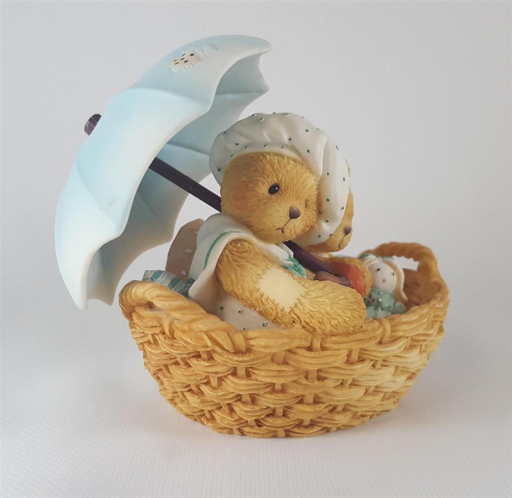 [45811741] Figur Cherished Teddies Beth & Blossom Friends Are Never Far Apart 1991 gebraucht - sehr gut Bild 2