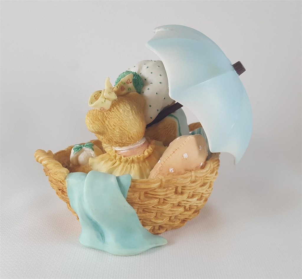 [45811741] Figur Cherished Teddies Beth & Blossom Friends Are Never Far Apart 1991 gebraucht - sehr gut Bild 4