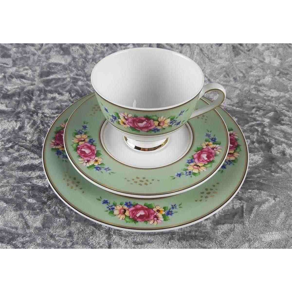 [458117437] Kaffeegedeck Sammeltasse Sammelgedeck 3tlg Winterling HW Collection Blumen gebraucht - defekt Bild 2