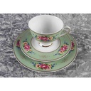[458117437] Kaffeegedeck Sammeltasse Sammelgedeck 3tlg Winterling HW Collection Blumen gebraucht - defekt Bild 2