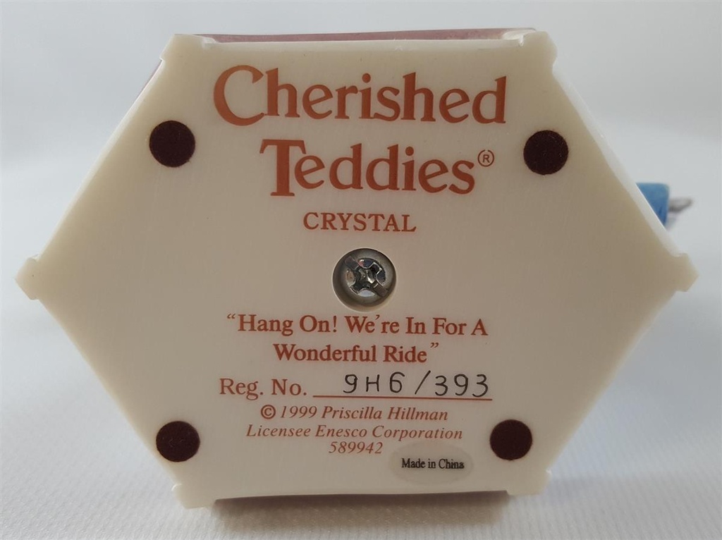 [45811749] Figur Cherished Teddies Crystal Hang On We're In For A Wonderful Ride 1999 gebraucht - sehr gut Bild 7