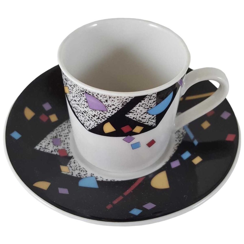 [45811752] Tasse Espressotasse mit Untertasse 2tlg Eschenbach Living Colours Dekor 222 gebraucht - neuwertig Bild 2