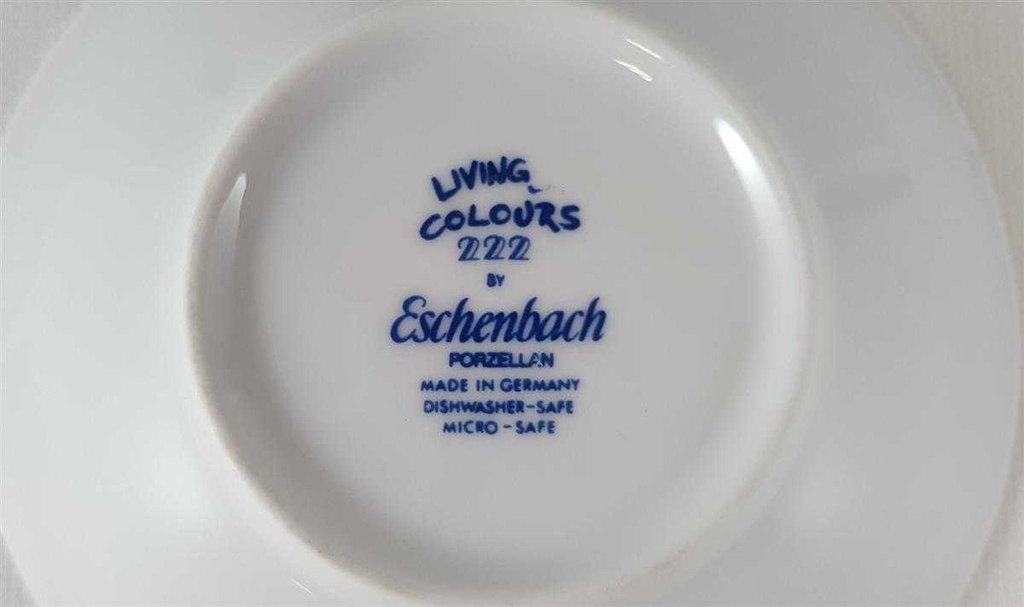 [45811752] Tasse Espressotasse mit Untertasse 2tlg Eschenbach Living Colours Dekor 222 gebraucht - neuwertig Bild 6