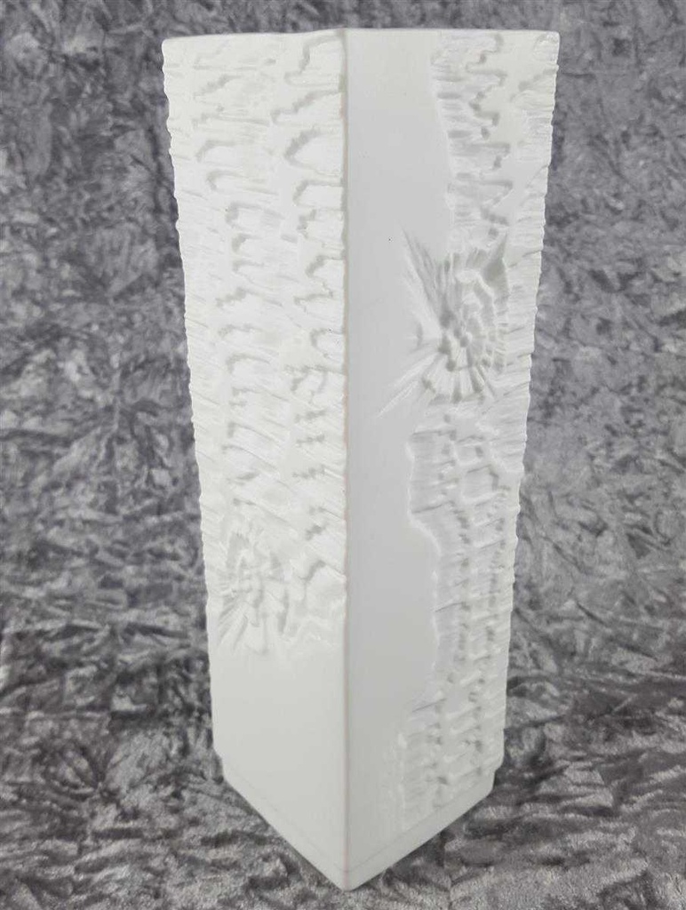 [458117590] Vase Blumenvase 28,5 cm AK Kaiser Porzellan Weiß gebraucht - gut Bild 4