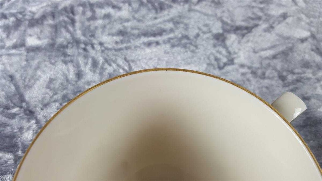 [458117592] Kaffeegedeck Goldrand 3tlg Jaeger & Co PMR Elfenbein Beige Bavaria gebraucht - akzeptabel Bild 5