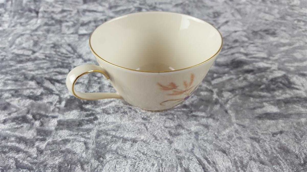 [458117592] Kaffeegedeck Goldrand 3tlg Jaeger & Co PMR Elfenbein Beige Bavaria gebraucht - akzeptabel Bild 6