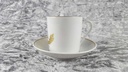 [458117595] Mokkatasse mit Untertasse Tasse Espressotasse & Golddekor Langenthal Schweiz gebraucht - sehr gut Bild 2