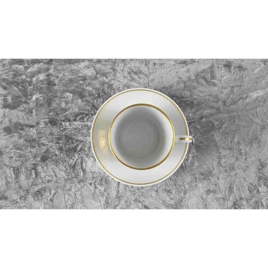 [458117595] Mokkatasse mit Untertasse Tasse Espressotasse & Golddekor Langenthal Schweiz gebraucht - sehr gut Bild 4