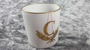 [458117596] Mokkatasse mit Untertasse Tasse Espressotasse & Golddekor Langenthal Schweiz gebraucht - defekt Bild 7