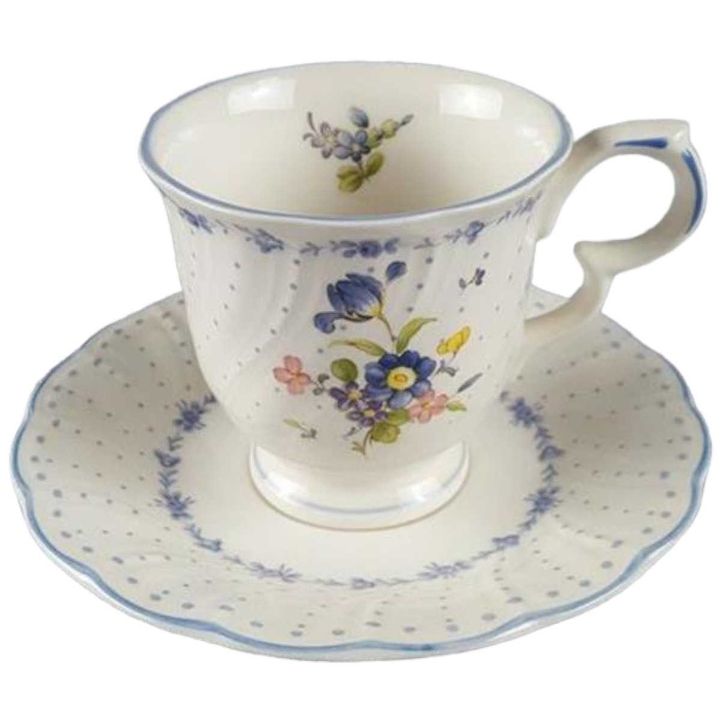 [458117599] Kaffeetasse mit Untertasse Tasse Nikko Tableware Vanessa Blue Japan gebraucht - akzeptabel Bild 2