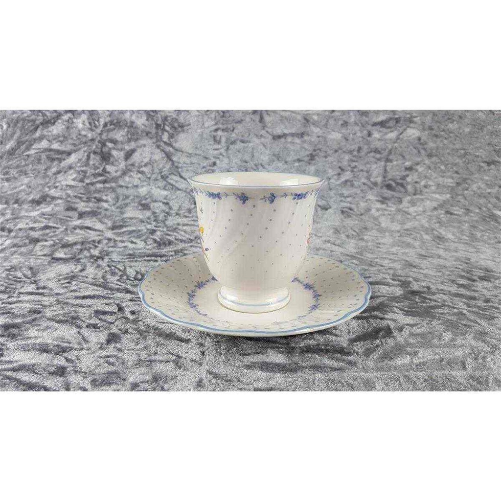 [458117599] Kaffeetasse mit Untertasse Tasse Nikko Tableware Vanessa Blue Japan gebraucht - akzeptabel Bild 3
