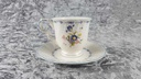 [458117599] Kaffeetasse mit Untertasse Tasse Nikko Tableware Vanessa Blue Japan gebraucht - akzeptabel Bild 4
