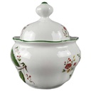 [458117613] Zuckerdose Seltmann Weiden Barock bunte Blumen gebraucht - sehr gut Bild 2