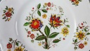 [458117614] Kuchenteller Dessertteller 19,2 cm Seltmann Weiden Barock bunte Blumen gebraucht - gut Bild 2