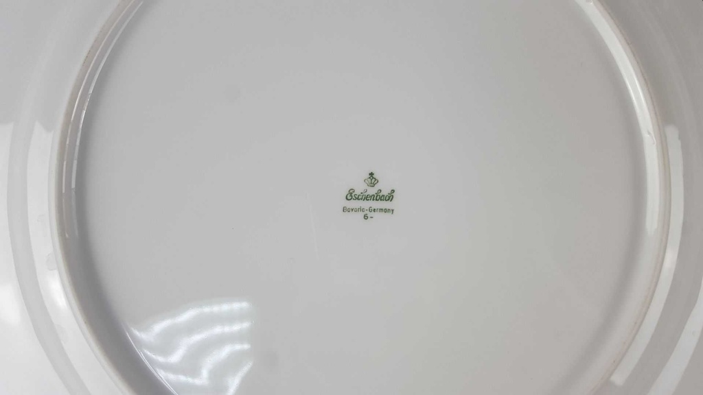 [458117618] Servierplatte Dessertteller Kuchenplatte Eschenbach Weinlaub gebraucht - gut Bild 6