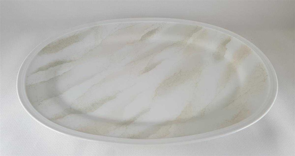 [45811788] Servierplatte Speiseplatte Fleischplatte Steakplatte 28x21,5 cm Tirschenreuth Venezia Palazzo gebraucht - neuwertig Bild 3