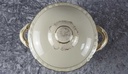 [458117899] Ragoutterrine Servierschüssel Goldrand 1,5 L Winterling elfenbein Blumenrelief mit gebraucht - akzeptabel Bild 3