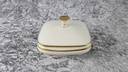 [458117901] Deckeldose Goldrand Schaller Elfenbein Beige gebraucht - gut Bild 3