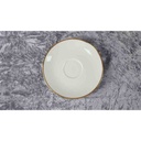 [458117903] Kaffeetasse mit Untertasse Tasse Goldrand Winterling Kirchenlamitz Elfenbein gebraucht - sehr gut Bild 6