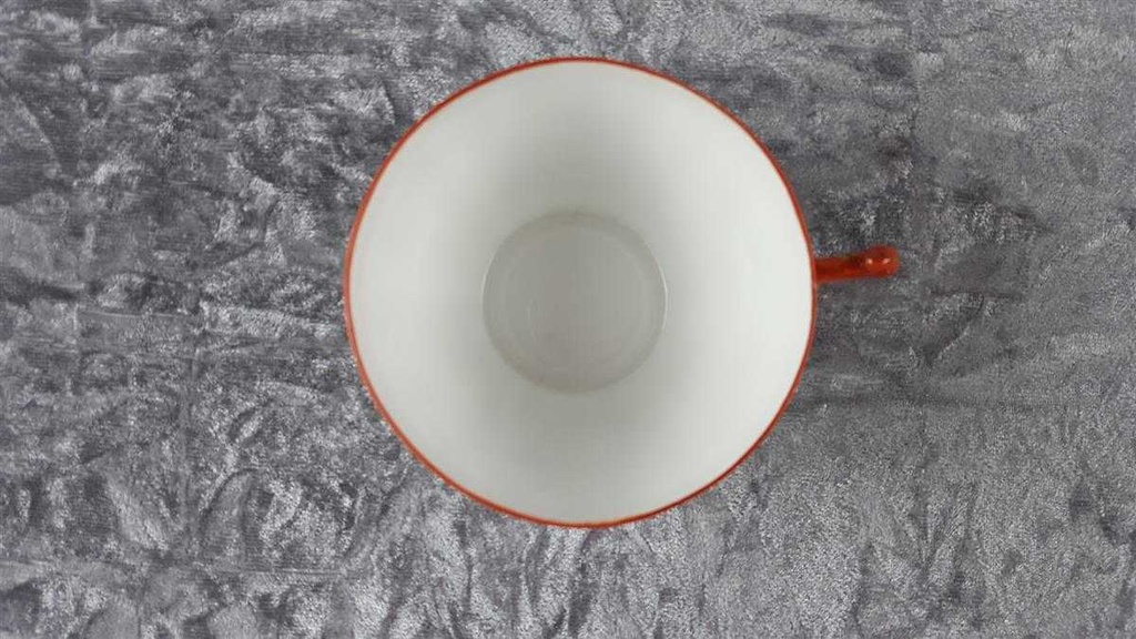 [458117911] Teetasse Tasse Unbekannte Hersteller Asiatisches Porzellan Motiv Geishas gebraucht - gut Bild 4