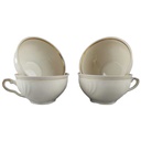 [2118772] 4er Set Teetasse Tasse Golddekor Winterling Elfenbein gebraucht - akzeptabel Bild 2