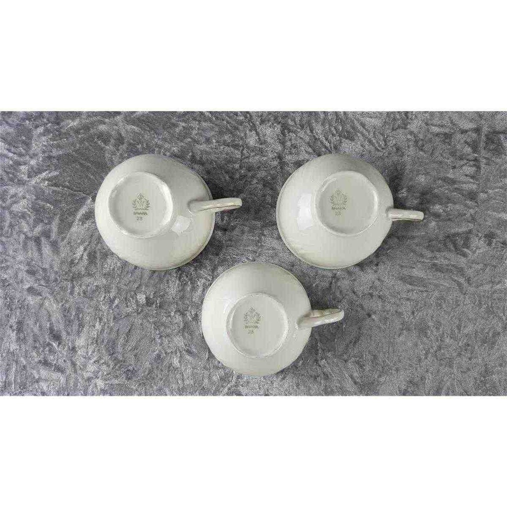 [2118773] 3er Set Teetasse Tasse Golddekor Winterling Elfenbein gebraucht - gut Bild 7
