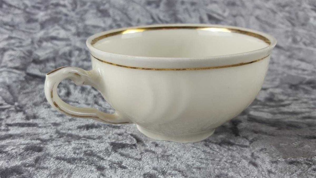 [2118774] 2er Set Teetasse Tasse Golddekor Winterling Elfenbein gebraucht - akzeptabel Bild 4