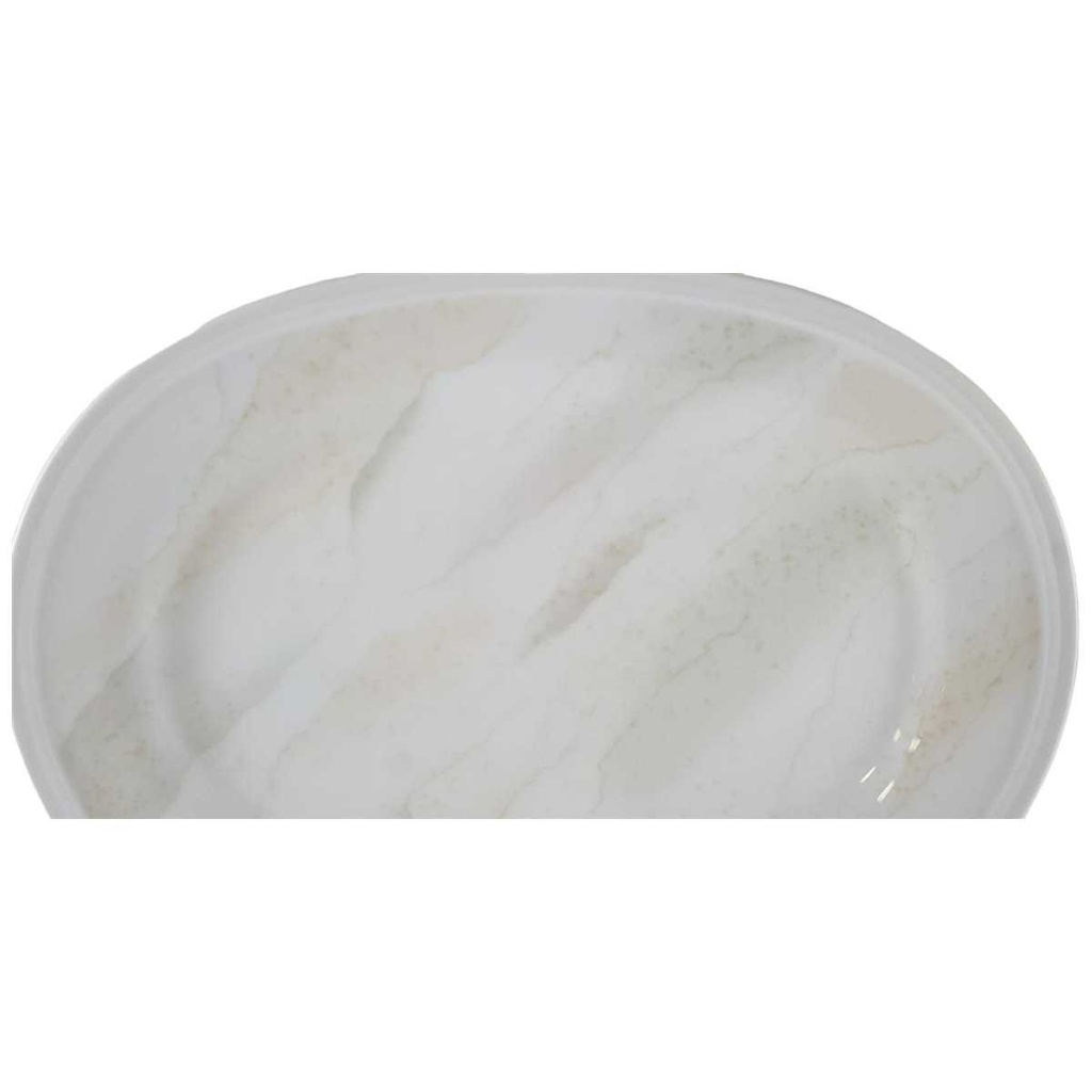 [45811792] Servierplatte Speiseplatte Fleischplatte Steakplatte 21,8x16,2 cm Tirschenreuth Venezia Palazzo gebraucht - neuwertig Bild 2