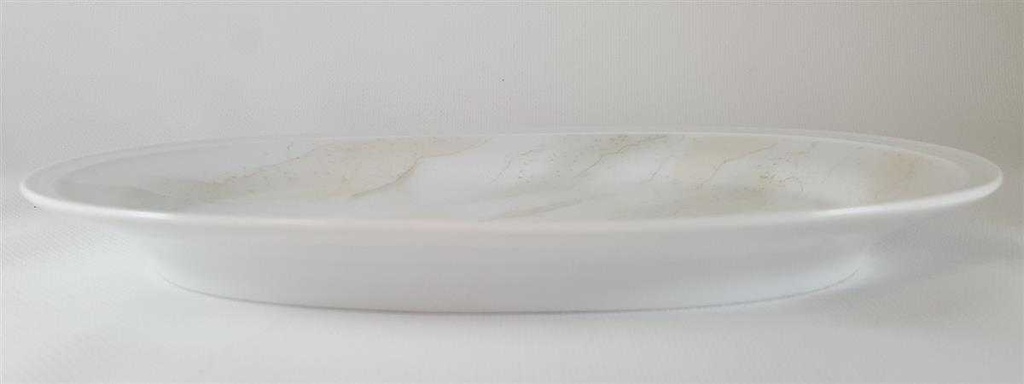 [45811792] Servierplatte Speiseplatte Fleischplatte Steakplatte 21,8x16,2 cm Tirschenreuth Venezia Palazzo gebraucht - neuwertig Bild 3