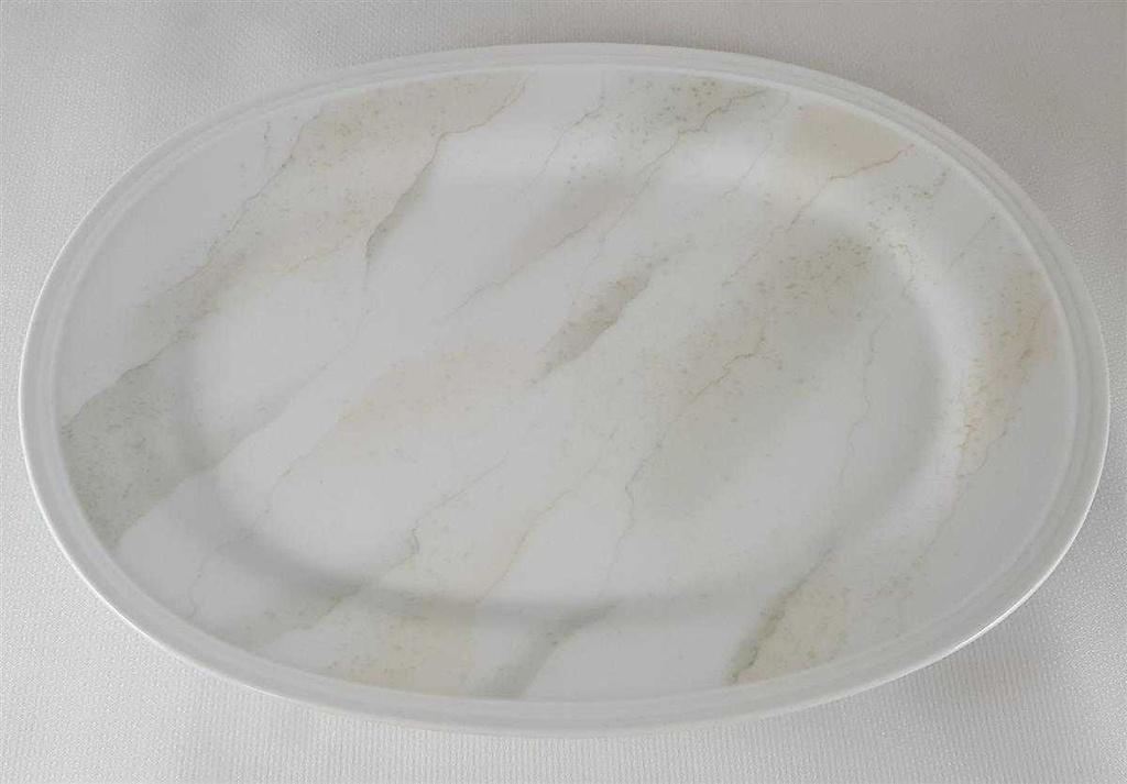 [45811792] Servierplatte Speiseplatte Fleischplatte Steakplatte 21,8x16,2 cm Tirschenreuth Venezia Palazzo gebraucht - neuwertig Bild 4