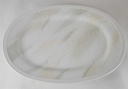 [45811792] Servierplatte Speiseplatte Fleischplatte Steakplatte 21,8x16,2 cm Tirschenreuth Venezia Palazzo gebraucht - neuwertig Bild 4