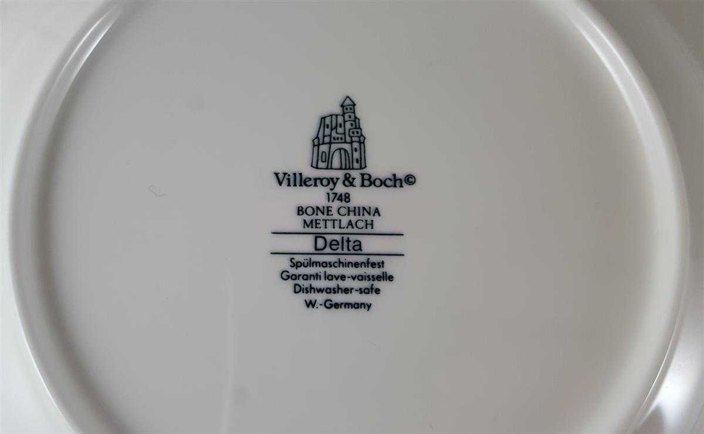 [45811793] Suppenteller 23,5 cm Villeroy & Boch Delta gebraucht - neuwertig Bild 4