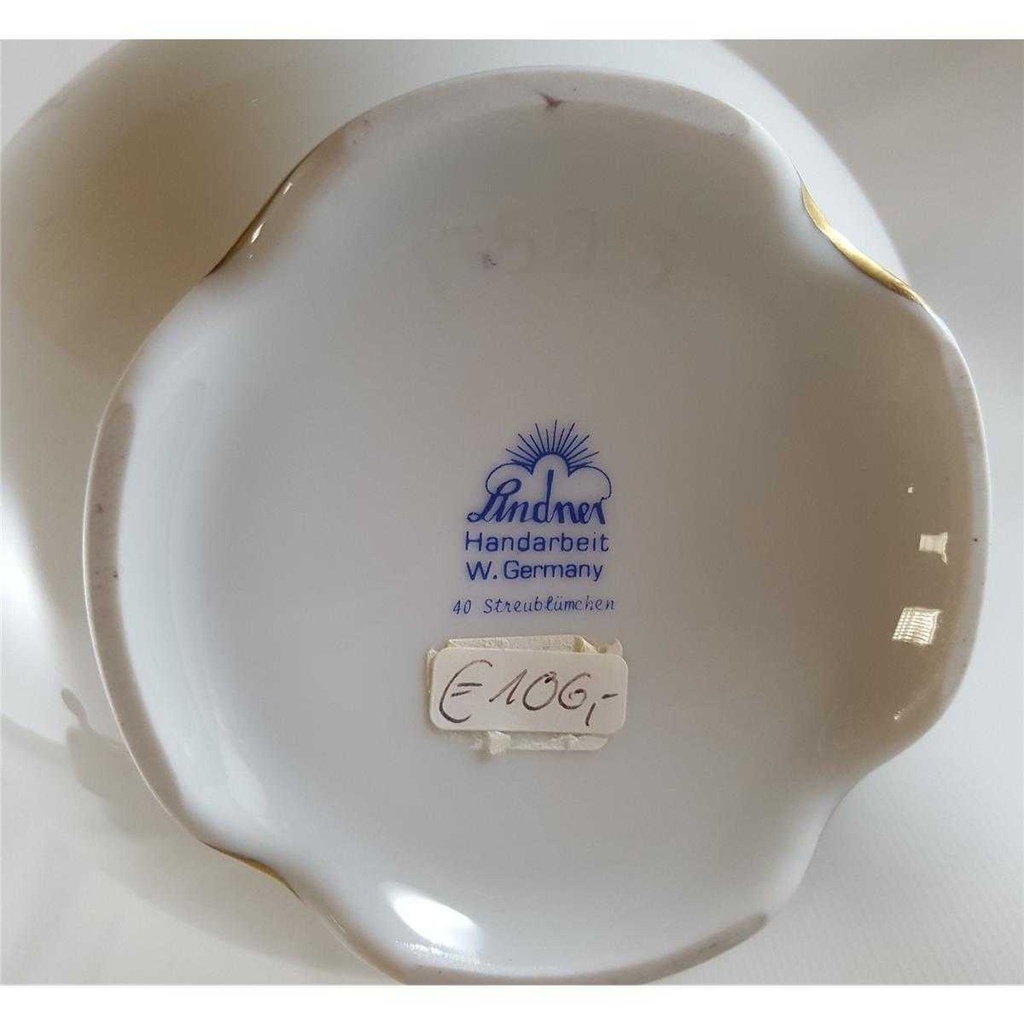 [45811800] Kaffeekanne 1,4 L Lindner Porzellan Streublümchen Ohne Relief neu Bild 6