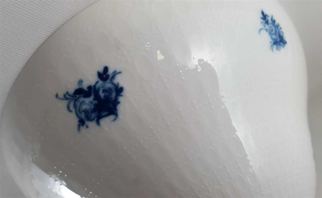 [45811804] Schüssel Servierschüssel 21,5 cm Rosenthal Romanze in Blau gebraucht - neuwertig Bild 3